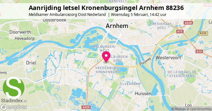 Aanrijding letsel Kronenburgsingel Arnhem 88236