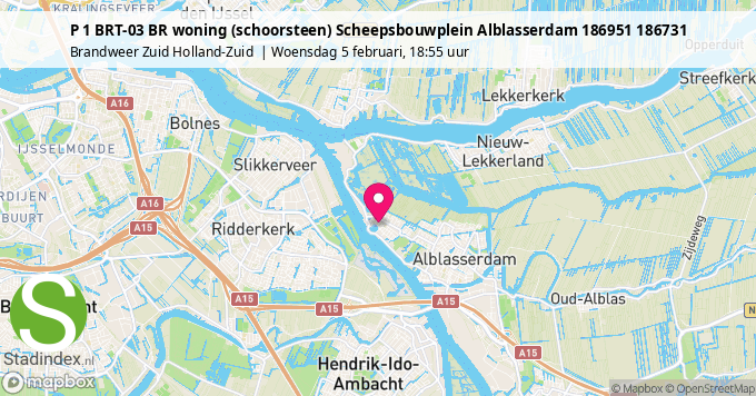 P 1 BRT-03 BR woning (schoorsteen) Scheepsbouwplein Alblasserdam 186951 186731