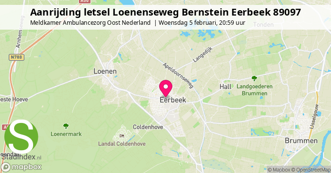 Aanrijding letsel Loenenseweg Bernstein Eerbeek 89097