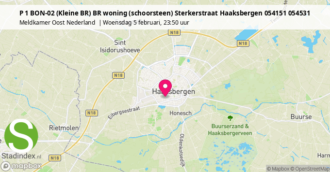 P 1 BON-02 (Kleine BR) BR woning (schoorsteen) Sterkerstraat Haaksbergen 054151 054531