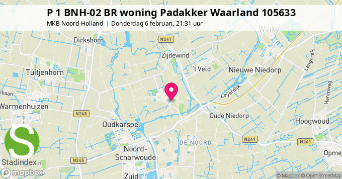 P 1 BNH-02 BR woning Padakker Waarland 105633