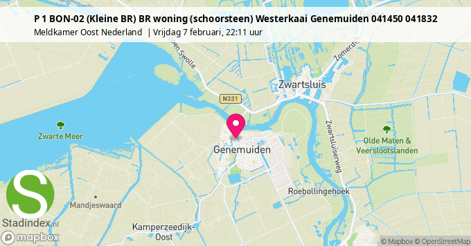 P 1 BON-02 (Kleine BR) BR woning (schoorsteen) Westerkaai Genemuiden 041450 041832