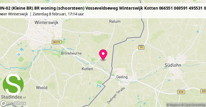 P 1 BON-02 (Kleine BR) BR woning (schoorsteen) Vosseveldseweg Winterswijk Kotten 066551 069591 495531 066531