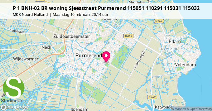 P 1 BNH-02 BR woning Sjeesstraat Purmerend 115051 110291 115031 115032