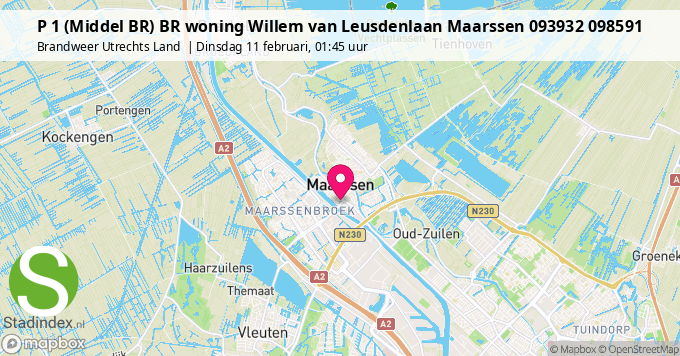 P 1 (Middel BR) BR woning Willem van Leusdenlaan Maarssen 093932 098591