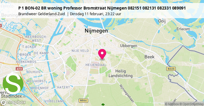 P 1 BON-02 BR woning Professor Bromstraat Nijmegen 082151 082131 082331 089091