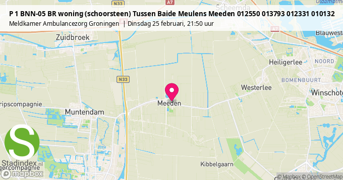 P 1 BNN-05 BR woning (schoorsteen) Tussen Baide Meulens Meeden 012550 013793 012331 010132