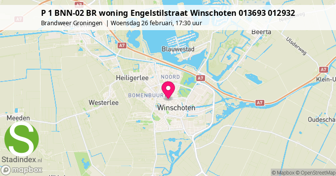 P 1 BNN-02 BR woning Engelstilstraat Winschoten 013693 012932