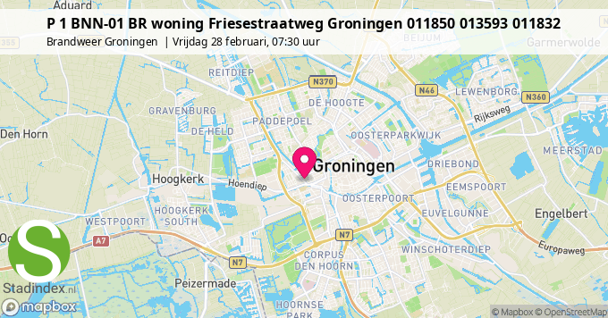 P 1 BNN-01 BR woning Friesestraatweg Groningen 011850 013593 011832