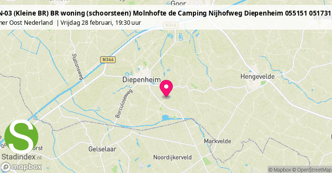 P 1 BON-03 (Kleine BR) BR woning (schoorsteen) Molnhofte de Camping Nijhofweg Diepenheim 055151 051731 051461