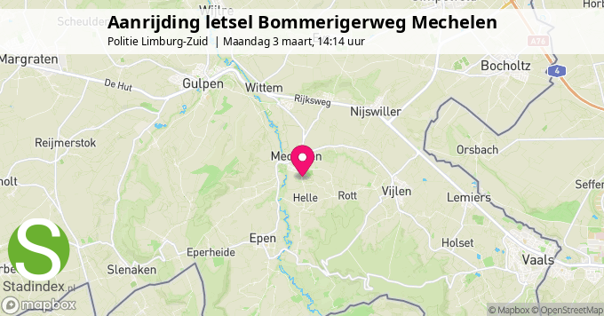 Aanrijding letsel Bommerigerweg Mechelen