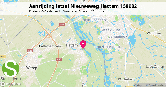 Aanrijding letsel Nieuweweg Hattem 158982