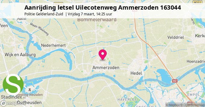 Aanrijding letsel Uilecotenweg Ammerzoden 163044