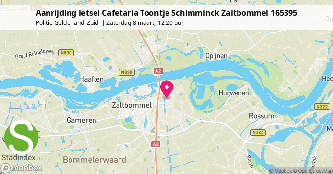 Aanrijding letsel Cafetaria Toontje Schimminck Zaltbommel 165395