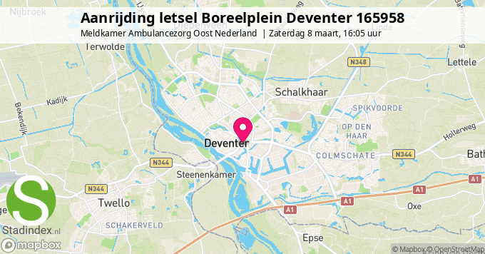 Aanrijding letsel Boreelplein Deventer 165958