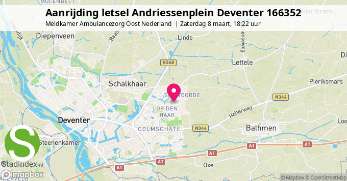 Aanrijding letsel Andriessenplein Deventer 166352