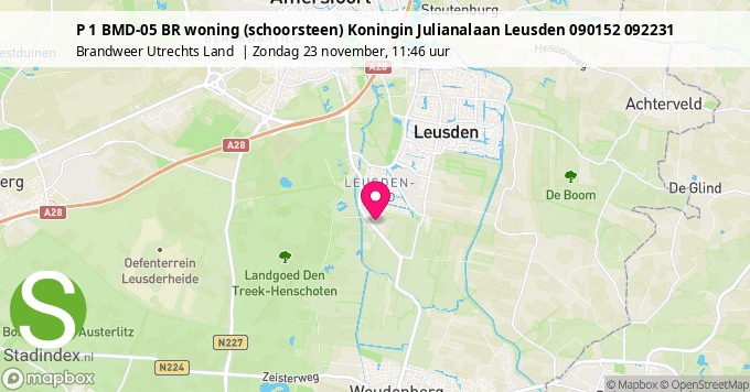 P 1 BMD-05 BR woning (schoorsteen) Koningin Julianalaan Leusden 090152 092231