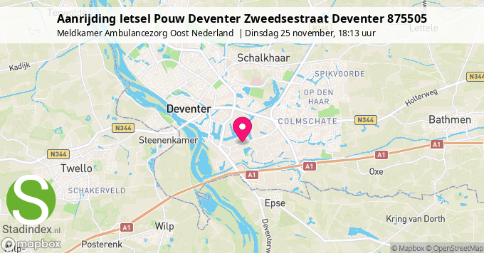 Aanrijding letsel Pouw Deventer Zweedsestraat Deventer 875505