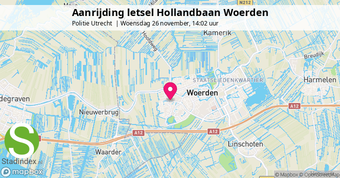 Aanrijding letsel Hollandbaan Woerden