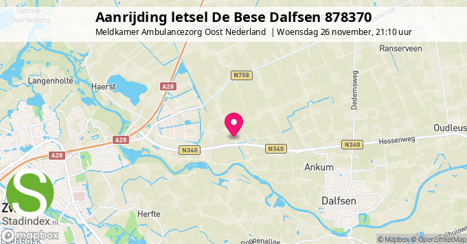 Aanrijding letsel De Bese Dalfsen 878370