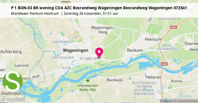 P 1 BON-03 BR woning COA AZC Bosrandweg Wageningen Bosrandweg Wageningen 073541