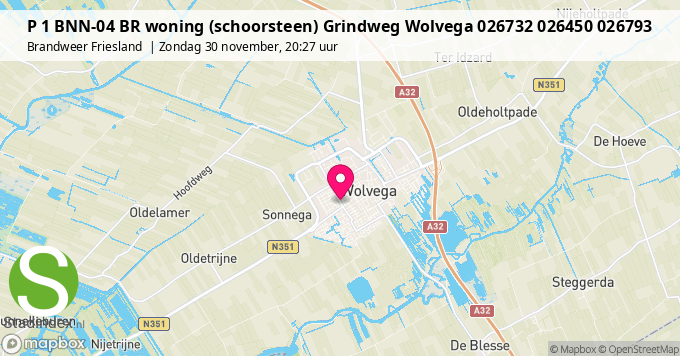 P 1 BNN-04 BR woning (schoorsteen) Grindweg Wolvega 026732 026450 026793