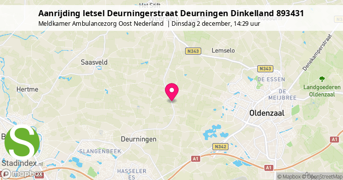 Aanrijding letsel Deurningerstraat Deurningen Dinkelland 893431