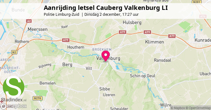 Aanrijding letsel Cauberg Valkenburg LI
