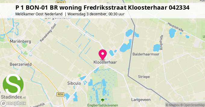 P 1 BON-01 BR woning Fredriksstraat Kloosterhaar 042334