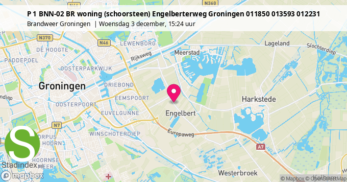 P 1 BNN-02 BR woning (schoorsteen) Engelberterweg Groningen 011850 013593 012231