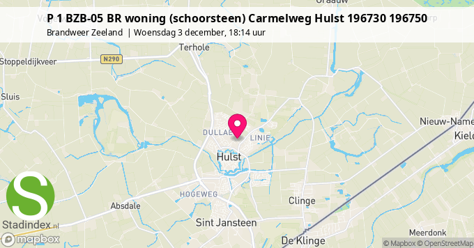 P 1 BZB-05 BR woning (schoorsteen) Carmelweg Hulst 196730 196750