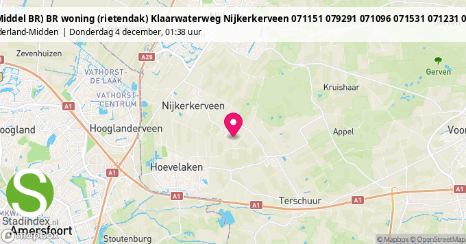 P 1 BON-05 (Middel BR) BR woning (rietendak) Klaarwaterweg Nijkerkerveen 071151 079291 071096 071531 071231 071661 074261