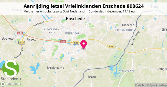 Aanrijding letsel Vrielinklanden Enschede 898624