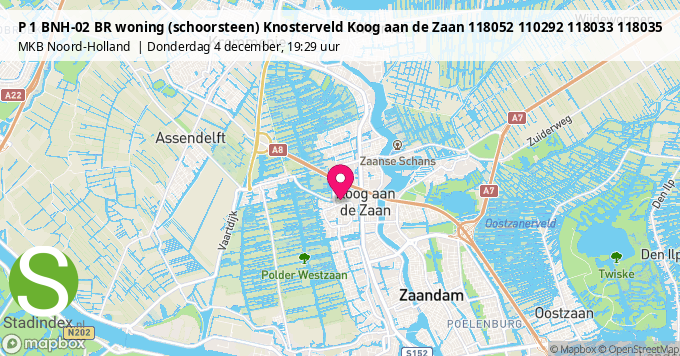 P 1 BNH-02 BR woning (schoorsteen) Knosterveld Koog aan de Zaan 118052 110292 118033 118035