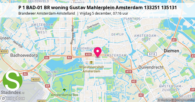 P 1 BAD-01 BR woning Gustav Mahlerplein Amsterdam 133251 135131