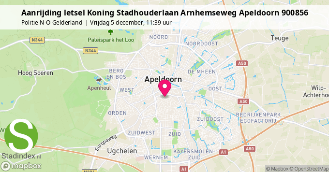 Aanrijding letsel Koning Stadhouderlaan Arnhemseweg Apeldoorn 900856