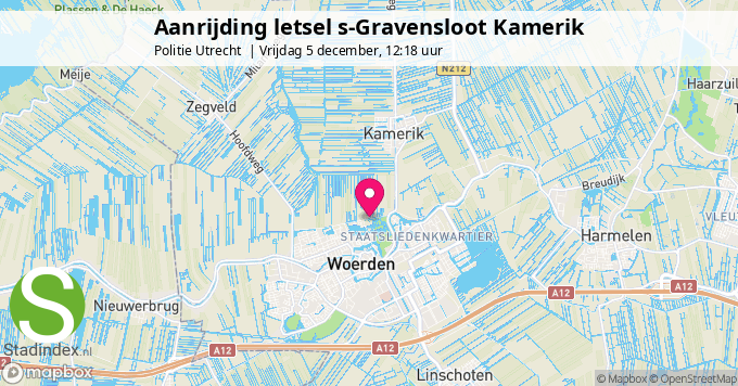 Aanrijding letsel s-Gravensloot Kamerik