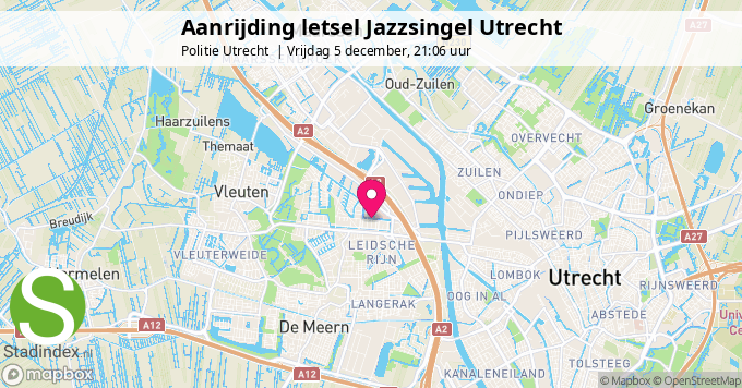 Aanrijding letsel Jazzsingel Utrecht