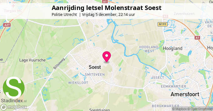 Aanrijding letsel Molenstraat Soest