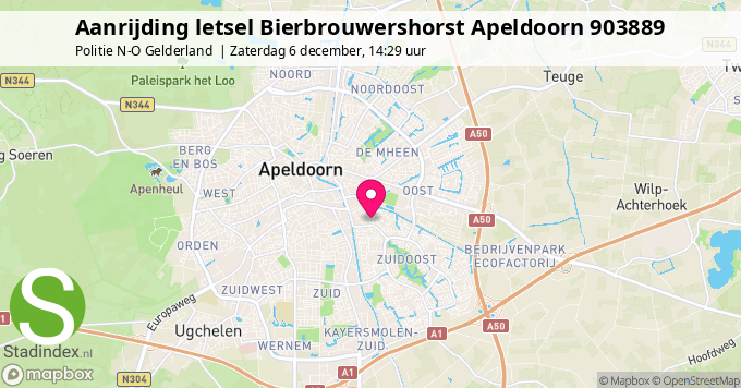 Aanrijding letsel Bierbrouwershorst Apeldoorn 903889