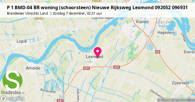 P 1 BMD-04 BR woning (schoorsteen) Nieuwe Rijksweg Lexmond 092052 096931