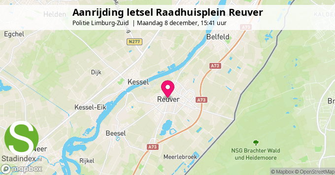 Aanrijding letsel Raadhuisplein Reuver