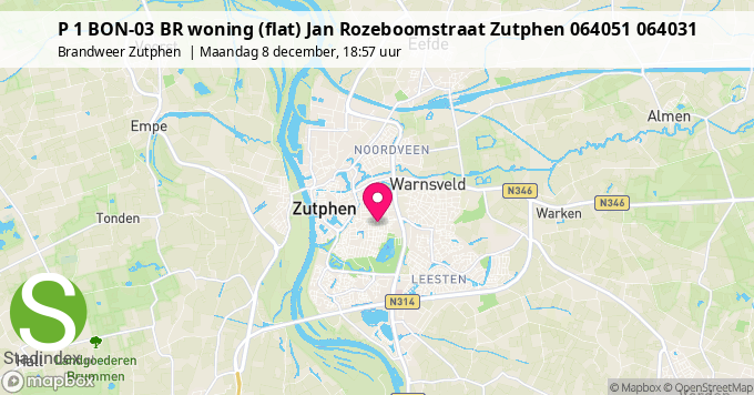 P 1 BON-03 BR woning (flat) Jan Rozeboomstraat Zutphen 064051 064031