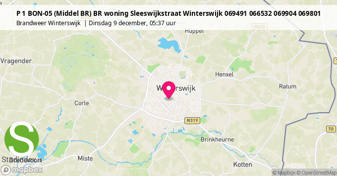 P 1 BON-05 (Middel BR) BR woning Sleeswijkstraat Winterswijk 069491 066532 069904 069801