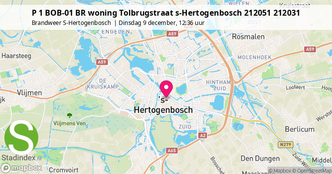 P 1 BOB-01 BR woning Tolbrugstraat s-Hertogenbosch 212051 212031