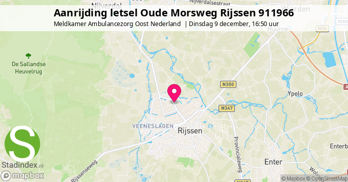 Aanrijding letsel Oude Morsweg Rijssen 911966