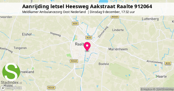 Aanrijding letsel Heesweg Aakstraat Raalte 912064