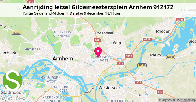 Aanrijding letsel Gildemeestersplein Arnhem 912172